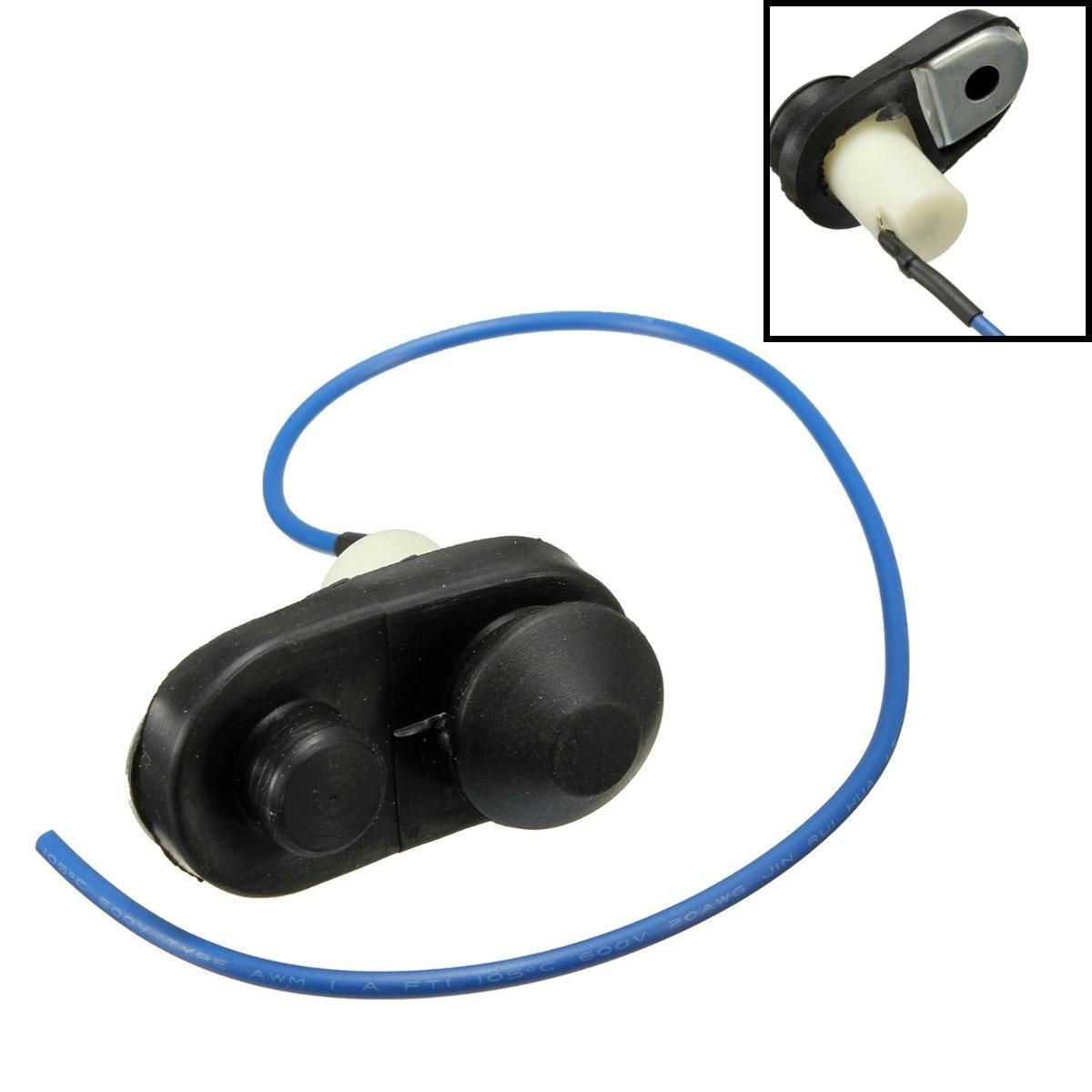 Universal Car Vehicle Interior Door Courtesy Light Lamp Switch Button Black New