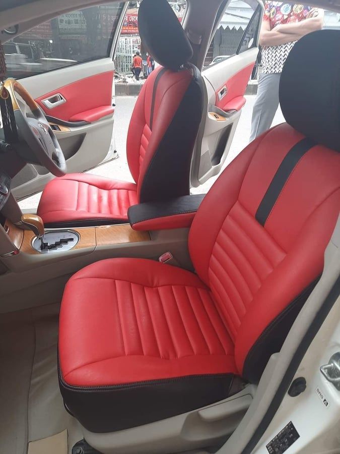Car Seat Cover Universal Japanese and Korean Synthetic Leather (Seat to Seat Fitting Video)