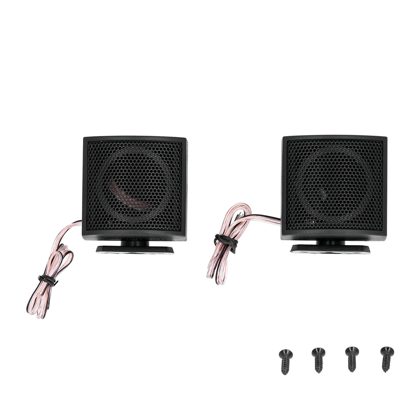 Limeng La Pair Car Tweeter Loudspeaker 150dB Louder Sound Black 4 Ohms 5‑20KHz for Bus Minibus
