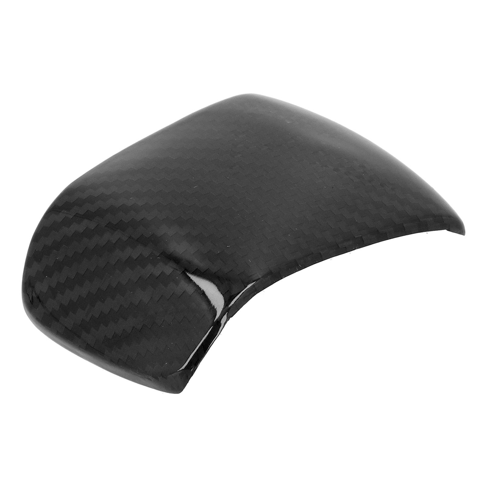 Center Control Armrest Box Switch Trim Cover Carbon Fiber for Mercedes GLE 20-21