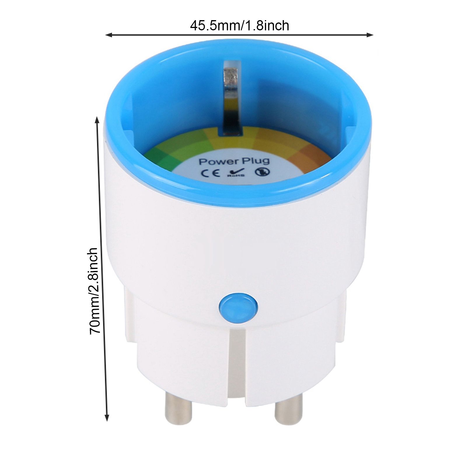 Smart Plugs Nas-wr01ze Z-wave Remote Socket no hub required Outlet remote control for Fibaro Alarm 110-230v