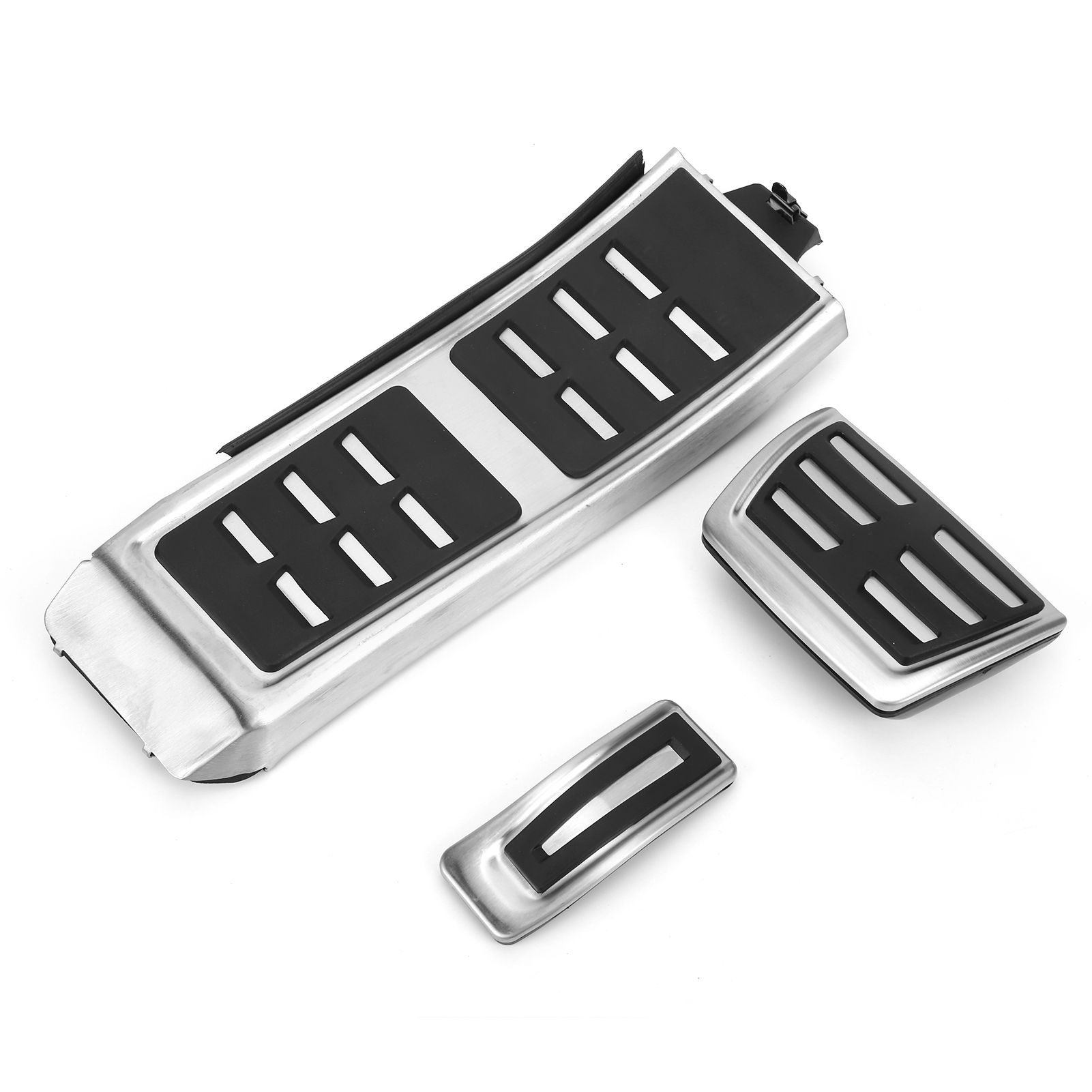 Brake Pedal 3PCS Accelerator Reast Stainless Steel Replacement For