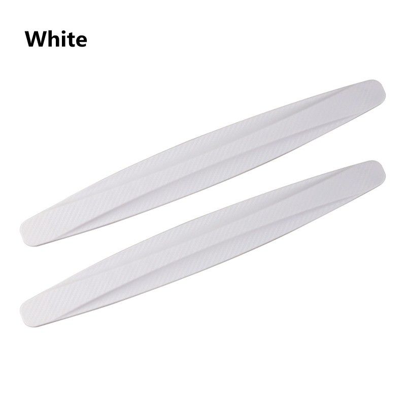 Car Bumper Protector Corner Anti-Scratch Strips Anti-collision Decorative Protection Stickers-Black