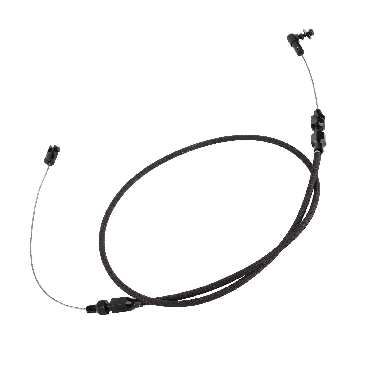914mm/36in Stainless Steel Throttle Cable Fit With Wrench AF42‑1101BLK Universal