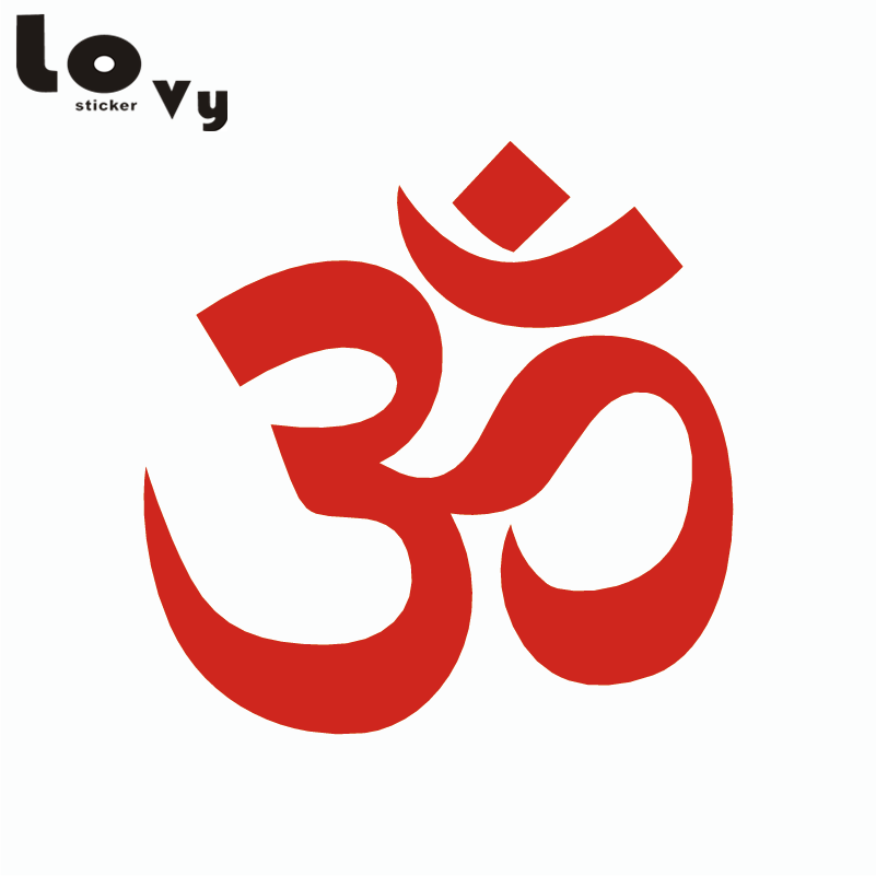 OM AUM SYMBOL YOGA Car Sticker Truck Boat Window Bumper Vinyl Car Decal