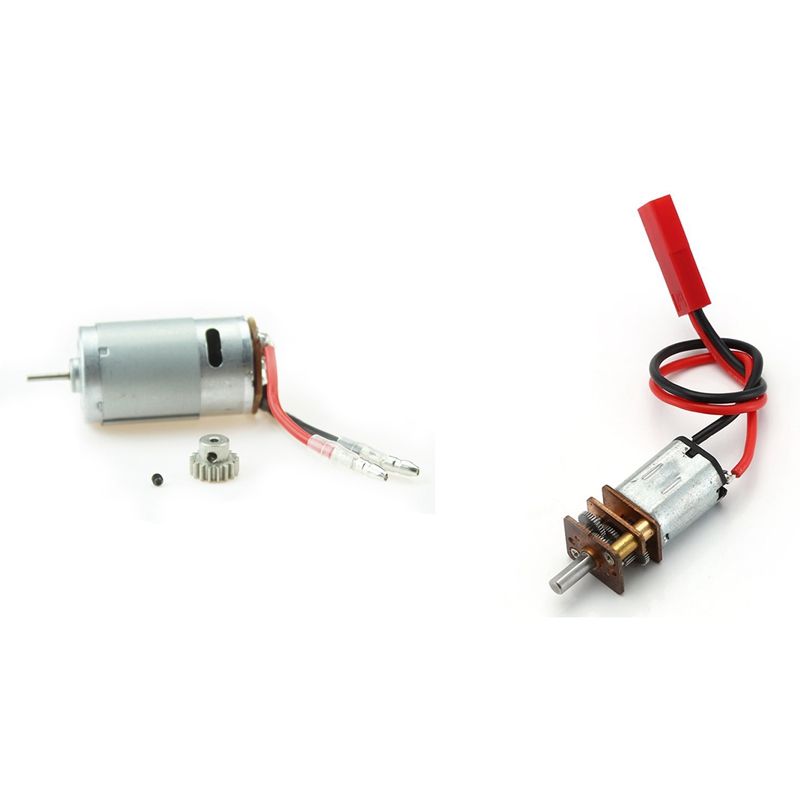4WD Rally Car 390 Motor with 17T Motor Gear with for RC4WD Z-E0051 Replacement Motor Gearbox