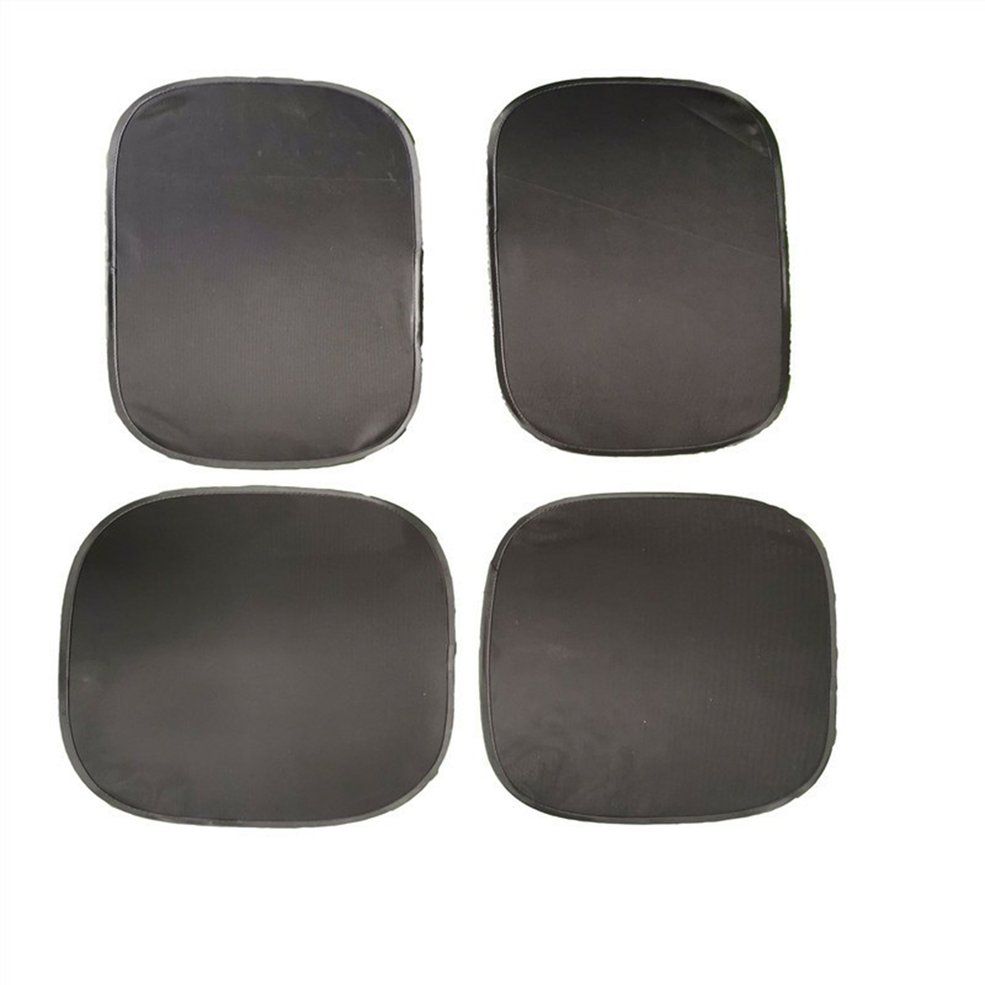 4pcs Electrostatic Sunshade UV Protection Car Sunshade Solar Protection Large