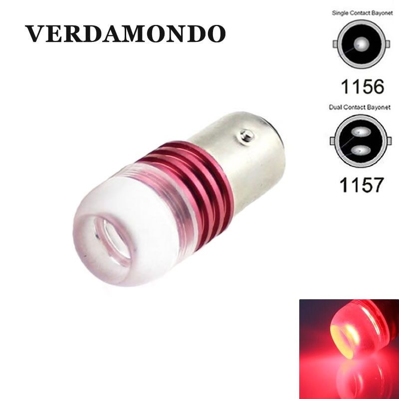 1 Pcs 1156 BA15S P21W 1157 BAY15D Car Led Red Strobe Lamp 5630 3 SMD Bulbs BTurn  Tail Flashing Lights 12V DC-1157 BAY15D