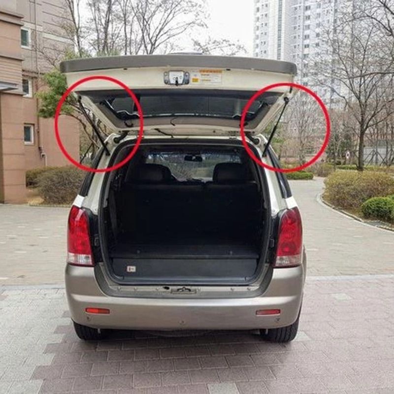 2Pcs Rear Trunk Tailgate Boot Gas Spring Shock Lift Strut Struts Support Bar Rod for SSANGYONG REXTON (GAB) 2002-2011
