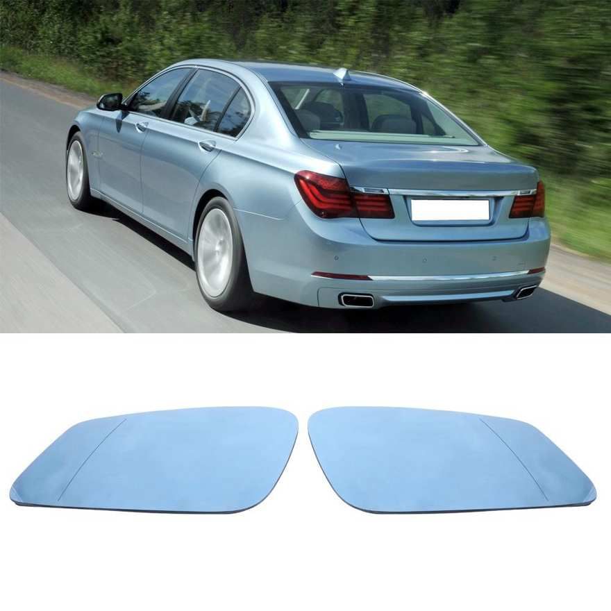 For BMW 5 6 7 Series F10 F11 Car OutSide Heated Wing Reverse Mirror Convex Glass