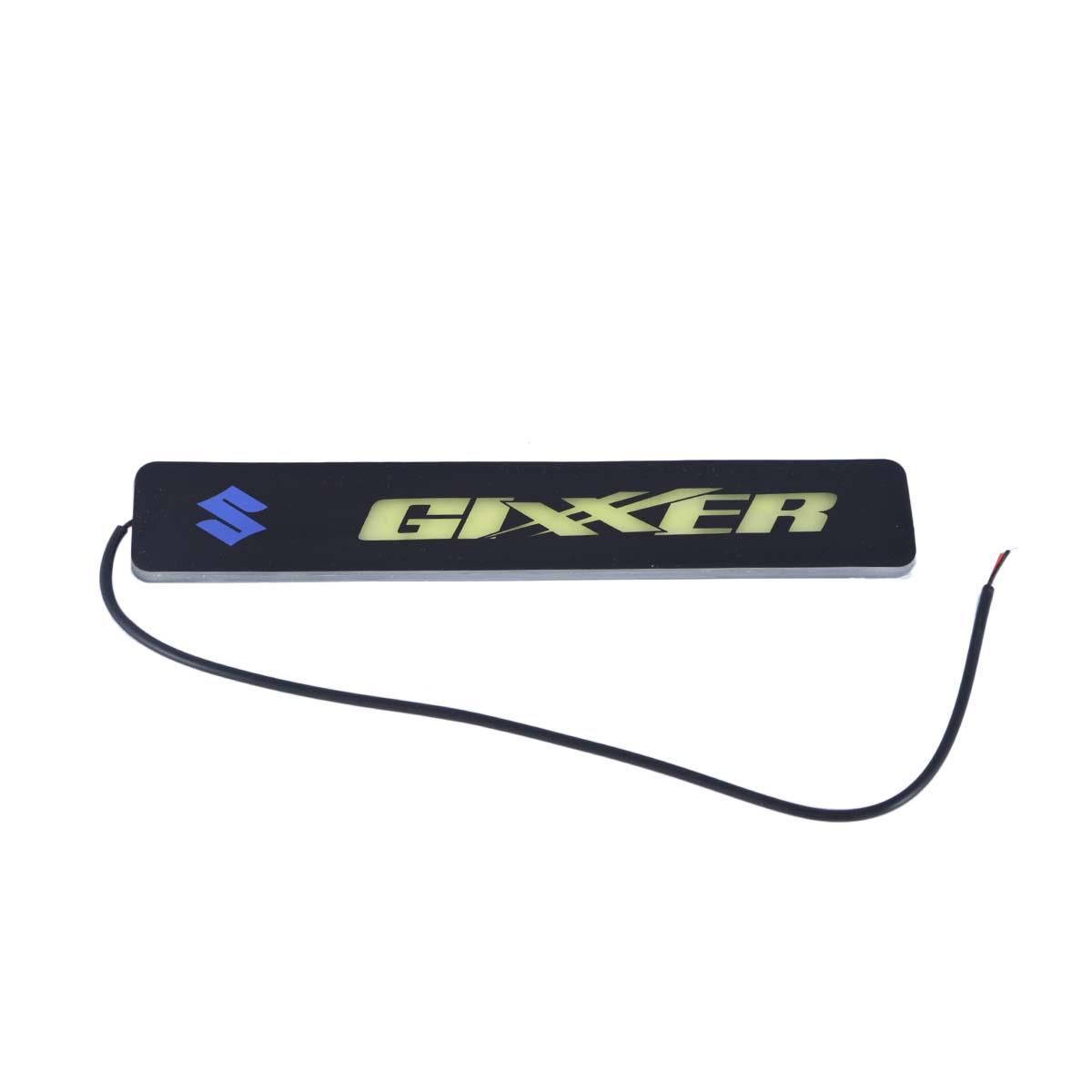 Gixxer Logo LED Light for Motorcycle
