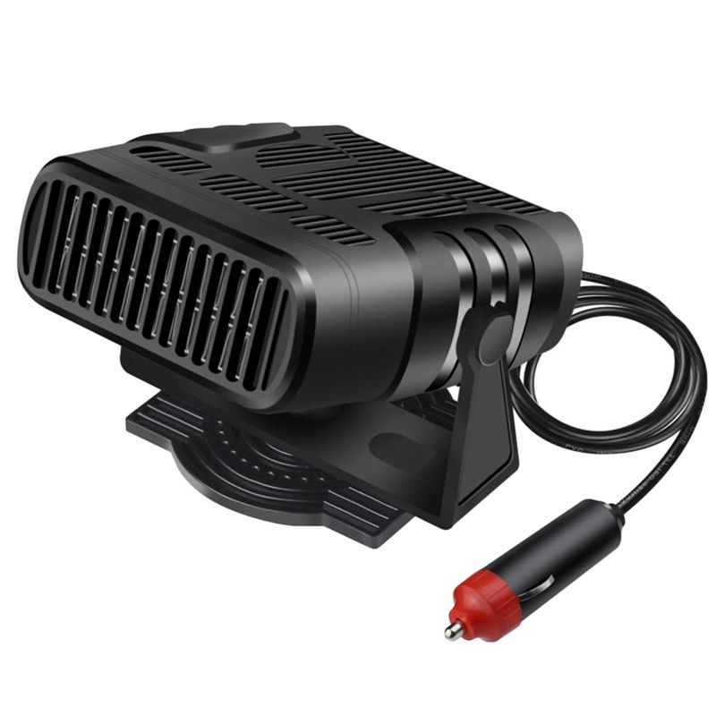 4 in 1 12V 120W Car Heater Electric Cooling Heating Fan Portable Electric Dryer Windshield Defogging Demister Defroster