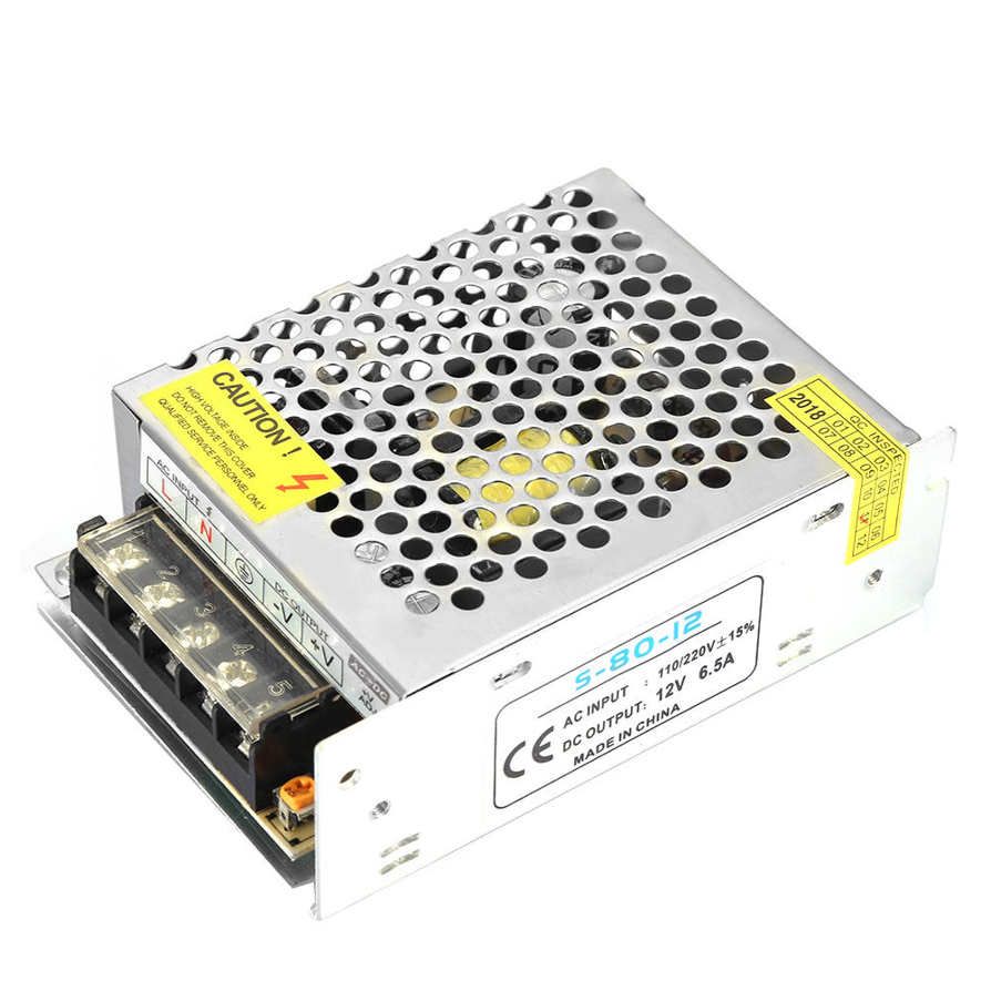 DC12V Universal Anti-interference Switching Power LED Light Supply 6A