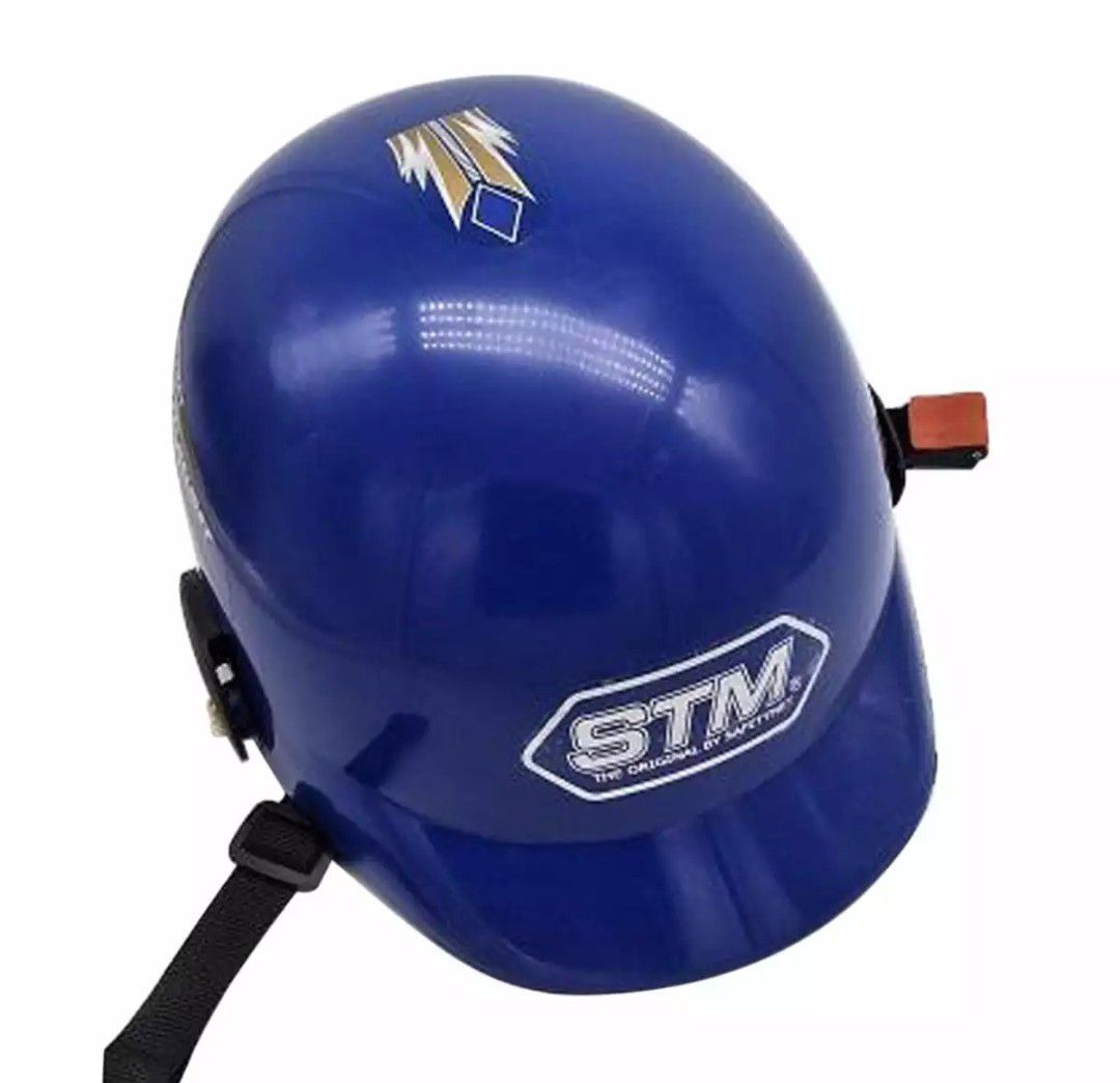 STM Open Face Cap Helmet -Black