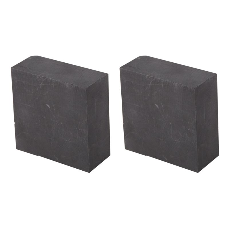 2X High Purity Fine Grain Graphite Ingot Blank Block Sheet 50mmX50mmX20mm