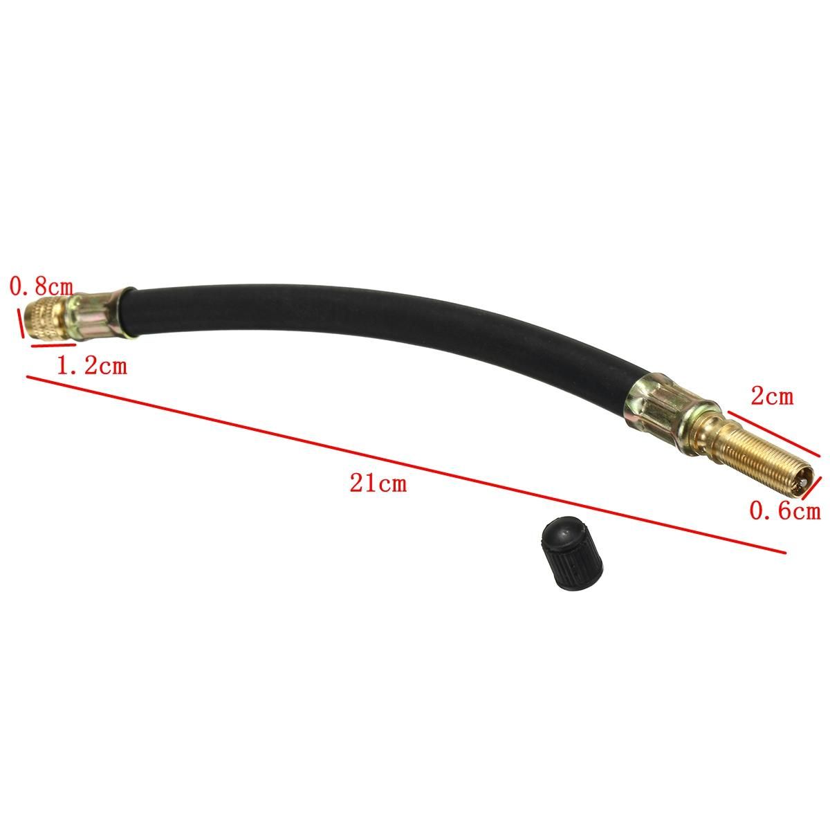 21cm Wheels Tires Tyre Valve Extension Flexible Motors Rubber Twin Wheel Adapter Lorry Van Bus -