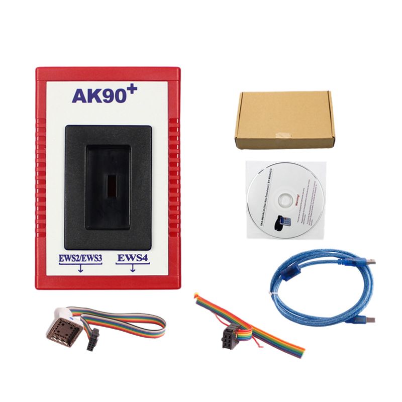 Automatic Programmer Tool Ak90 + Key Programmer Version V3.19 For Bmw Ews Cas 1995-2009