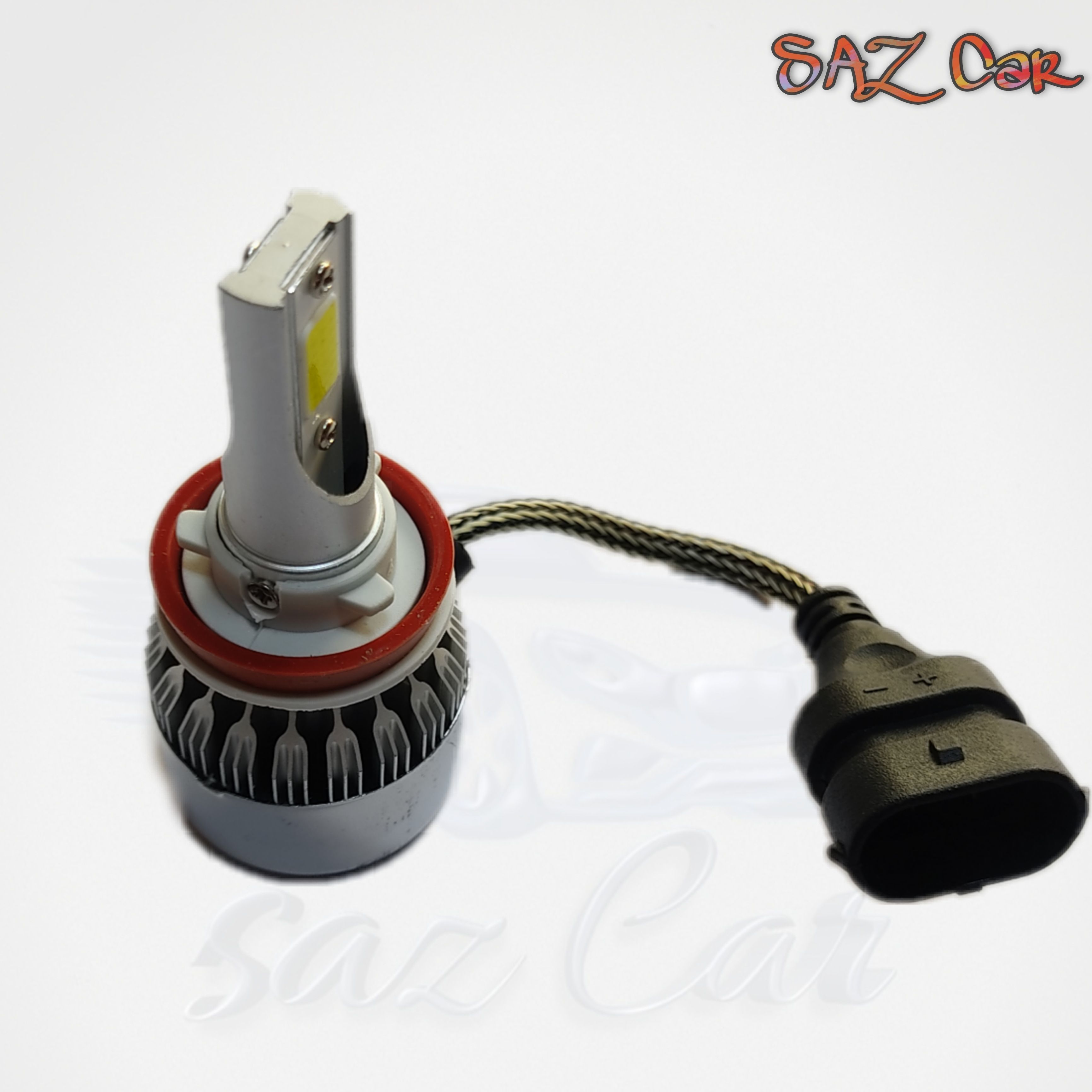 C6 H-11 LED Headlight one pair for Car & Bike -36W/3800LM Brightness - White
