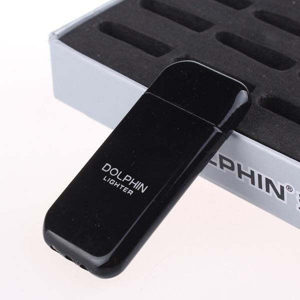 Dolphin Aluminium Alloy Refillable Butane Gas Lighter