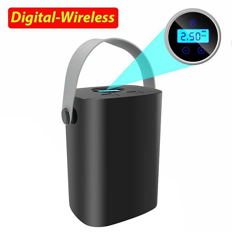 Portable Wireless Car Air Compressor 12V 150PSI Car Tire Air Pump with Digital Pressure Gauge Car Tyre Inflator