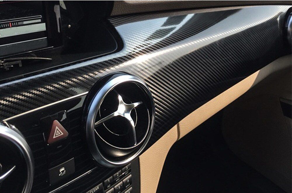 Car Styling Car Sticker 200X50cm 3D 4D Carbon Fiber Vinyl Film 3M Waterproof DIY Motorcycle Auto Accessories Stickers