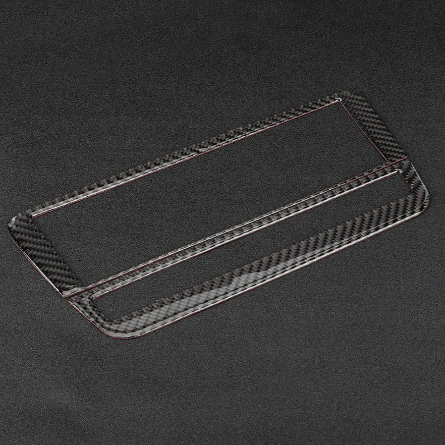Carbon Fiber CD Air Conditioning Control Panel Cover Trim for Mercedes-Benz A/B/GLA/CLA