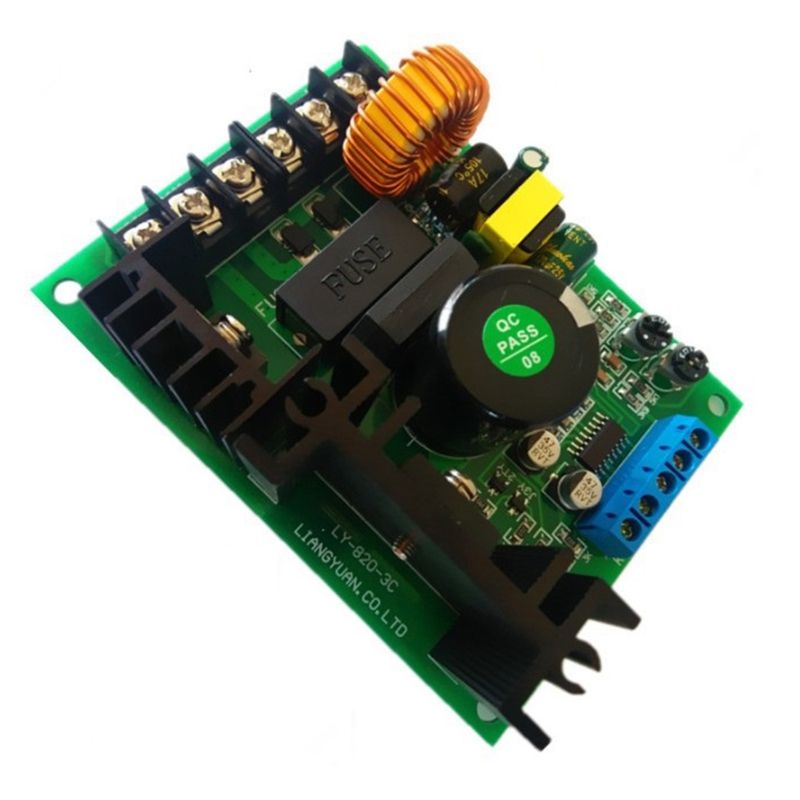 BRADOO-LY-820 PWM 110V220V DC Permanent Magnet Motor Governor Drive Module Controller Board