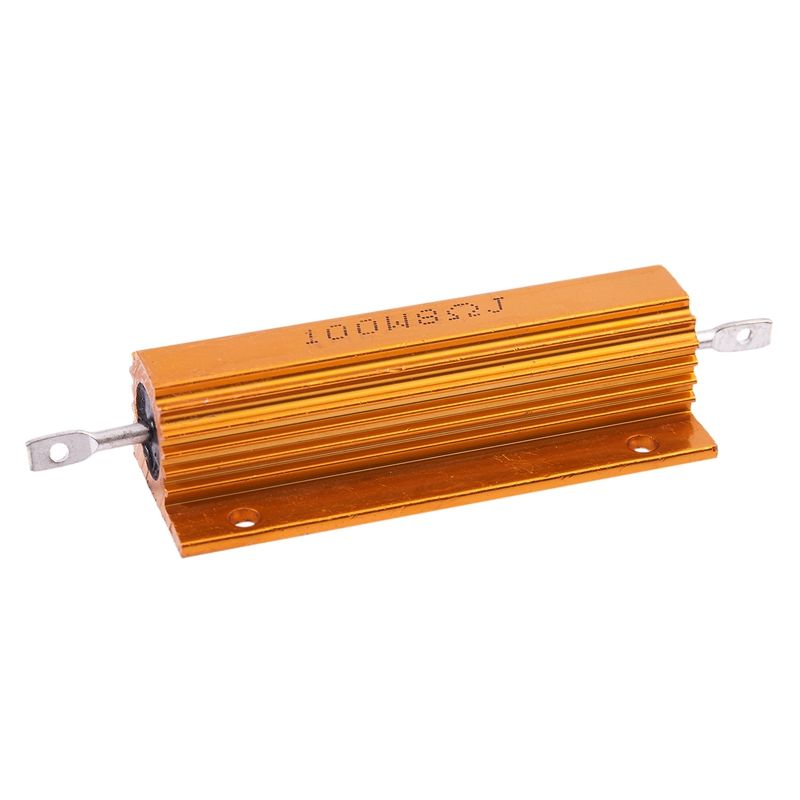 aurum Aluminum Clad Power Resistor Resistance 100W, 8 Ohm 8R