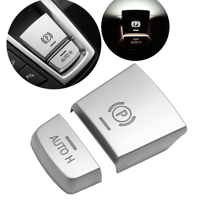 ABS Chrome Electronic Hand Brake P Button Decoration Cover for BMW F10 F07 F01 X3 F25 X4 F26 F11 F06 X5 F15 X6 F16 Car Accessories