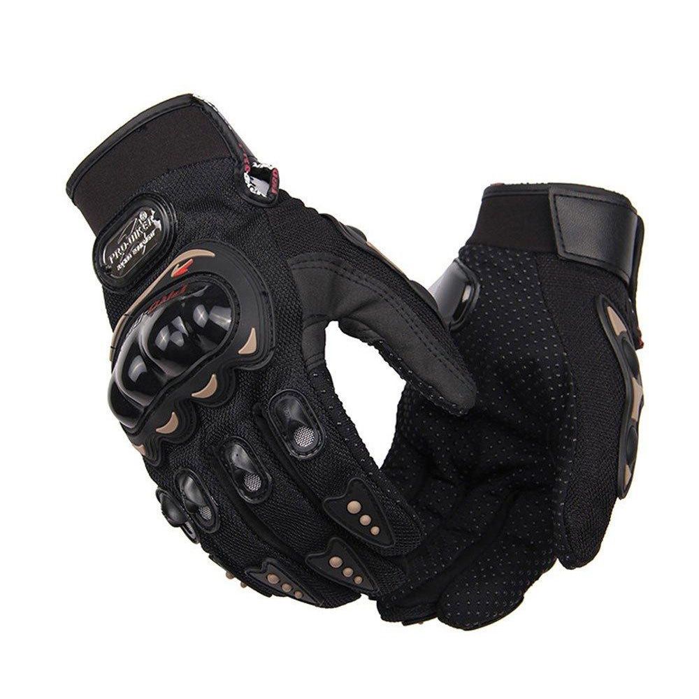 PROBIKER- Moto sports gear Motorcycle Racing Synthetic Leather FULL Finger Gloves With Protection Bike Safety For BIKER