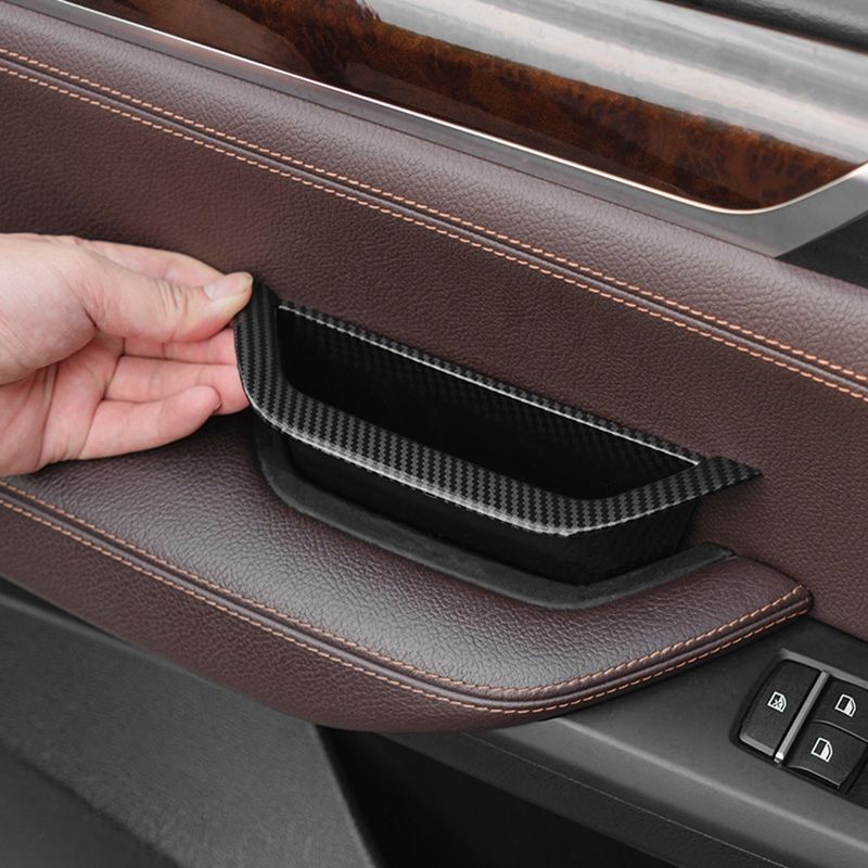 Car Auto Interior Inner Door Handle Pull Trim Fit for-Bmw F25 F26 X3 X4 2010-2018, Front Left Side