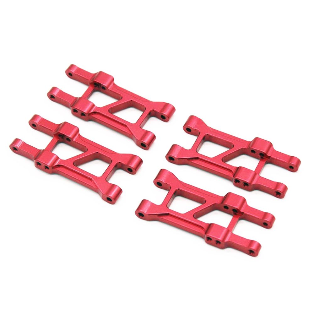 for BG1506 BG1507 BG1508 BG1513 BG1518 Metal Front & Rear Lower Swing Arm Upgrade Accessories 1/12 RC Car Parts,Red