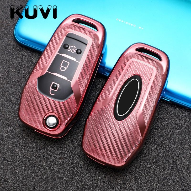 Soft TPU Case Car Key Cover For Ford Fusion Fiesta Escort Mondeo Everest Ranger fiesta 2019 S Max Kuga 2 Accessories Cap Holder