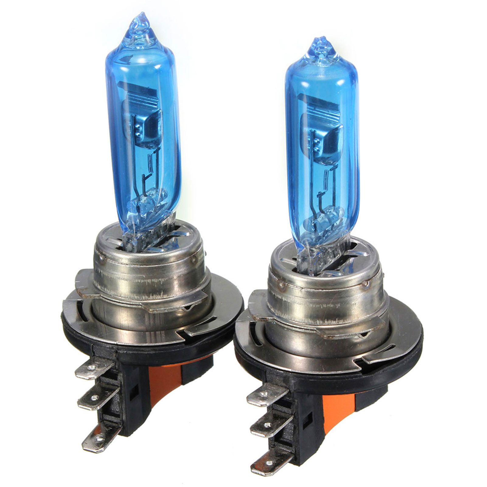 2Pcs 55W H15 Xenon White Front Light Bulb DRL HID for MK6 MK7