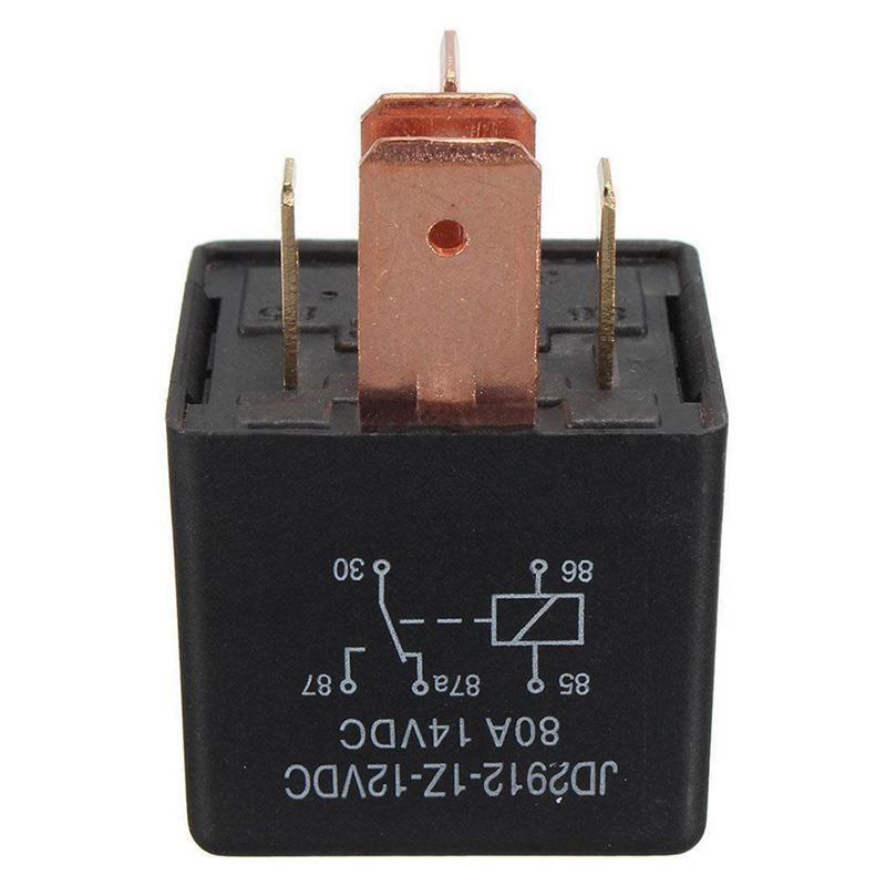 80A DC 12V 5 Pin DIY  Relay Car Truck Vehicle
