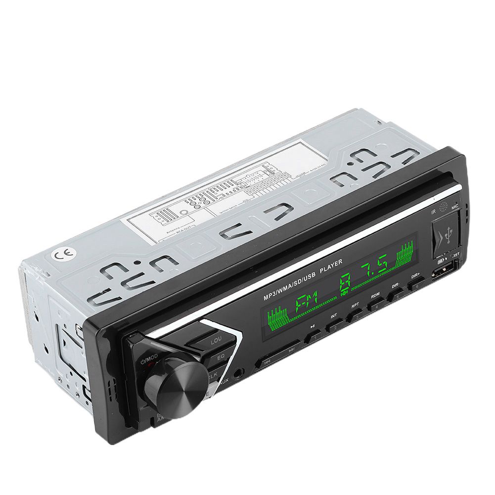 Himeng La 12V Car Stereo MP3 Player Dual USB Bluetooth FM Audio Radio Card Remote Control Color Backlight