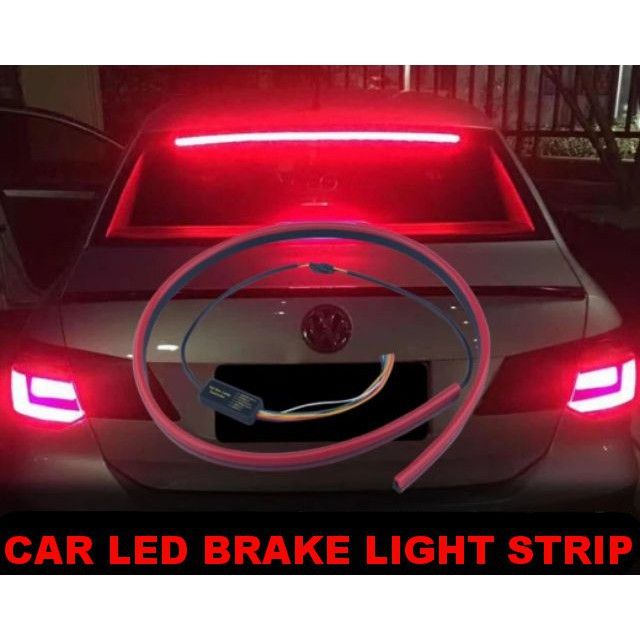 100cm Car Trunk LED Brake Light Strip Lamp Driving DRL Turn Signal Reverse Light