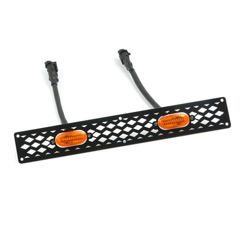 Front Bumper Grille LED Light Bracket Kit Decor for Camaro Cruze F150 Sonata Impreza Wrangler 4Runner Camry Jimny SUV