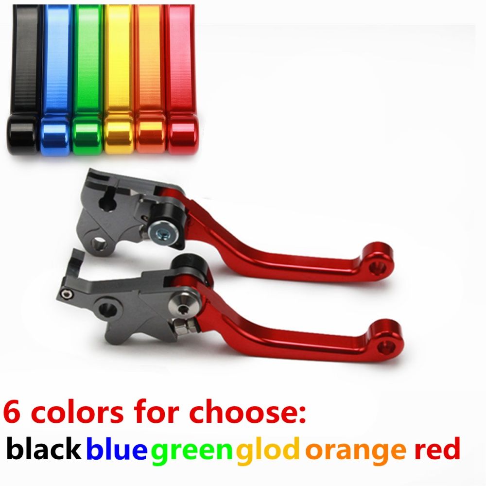 Blue CNC Pivot Brake Clutch Levers For Honda SL230 97-04 XR230/MOTARD 05-12