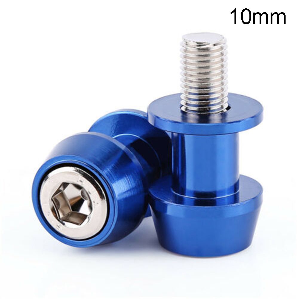 1Pair Aluminum Motorcycle Swingarm Spools Stand Screws Slider for Honda