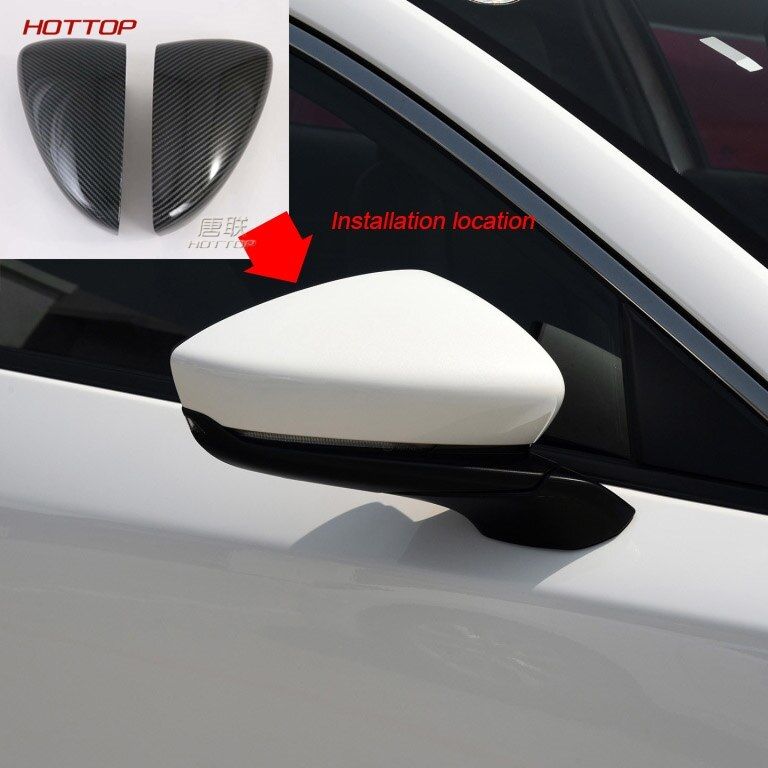 for Mazda 3 Axela 2020 Rearview Door Mirror Cover 2Pcs