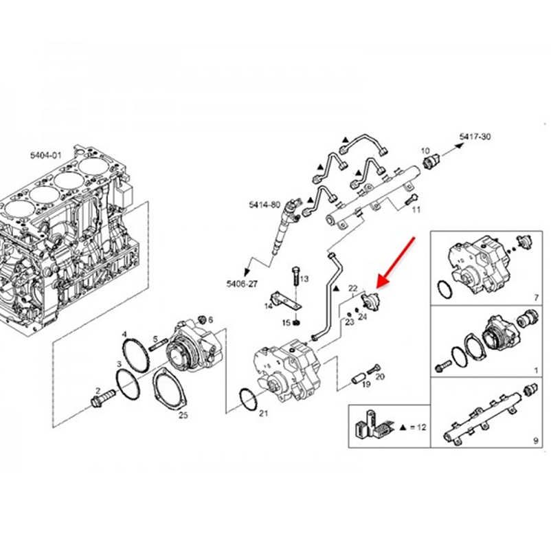 Fuel Pressure Metering Regulator Control Valve Solenoid 0928400739 Fits for Iveco Daily Massif 3.0