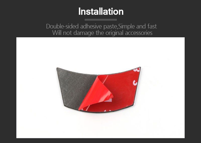 Carbon Fiber Steering Wheel Sticker M stripe Emblem 3D Car Sticker For bmw F10 F01 F07 5 series 7 series Car Styling Accessories