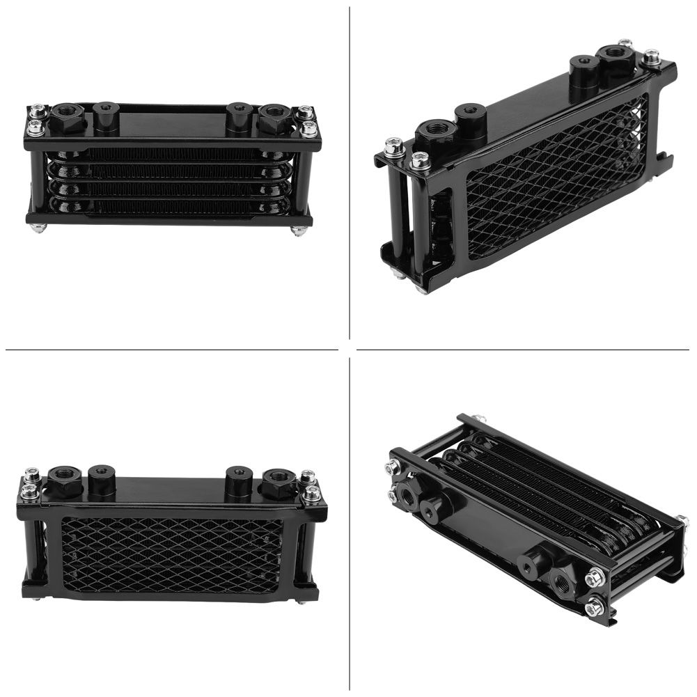 65ML Engine Oil Cooler KitAluminum Motorcycle Cooling System Kit For Hon Da