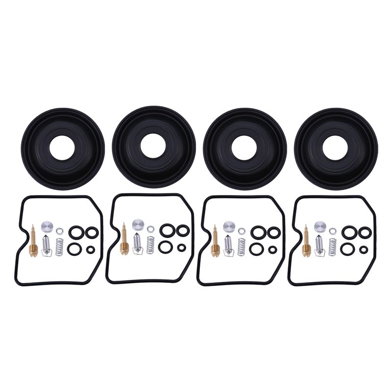 for GPZ400R ZX400 GPZ400 GPZ ZX 400 R Motorcycle Carburetor Repair Kit Floating Needle Gasket Air Screw Diaphragm