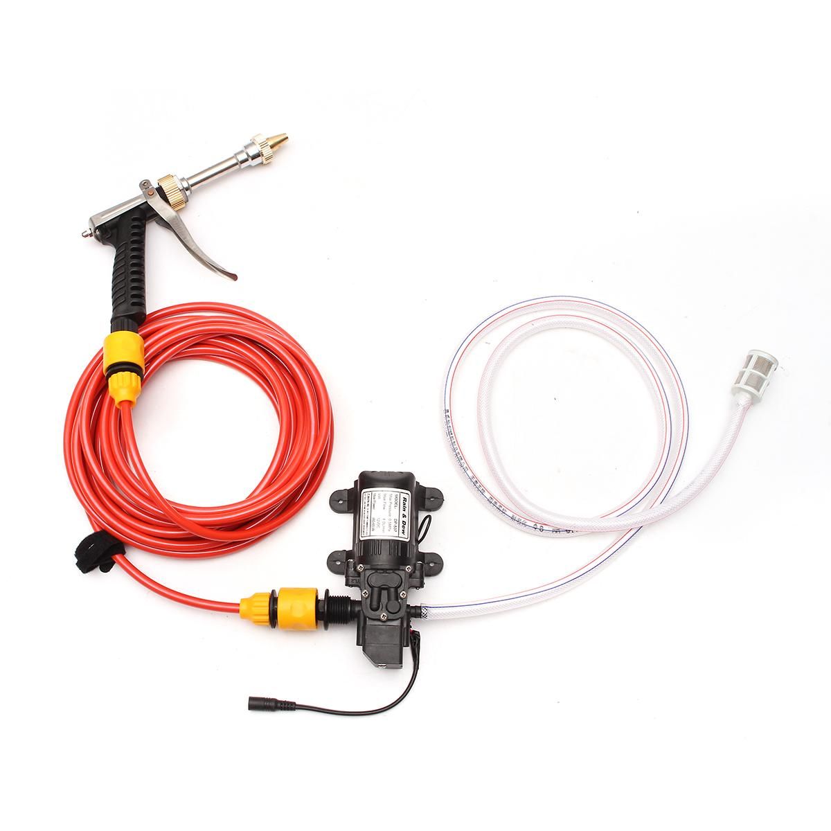 Motor Offer· High Pressure Water Pump Gun Car Washer Portable Wash 12V Electric Self-Priming