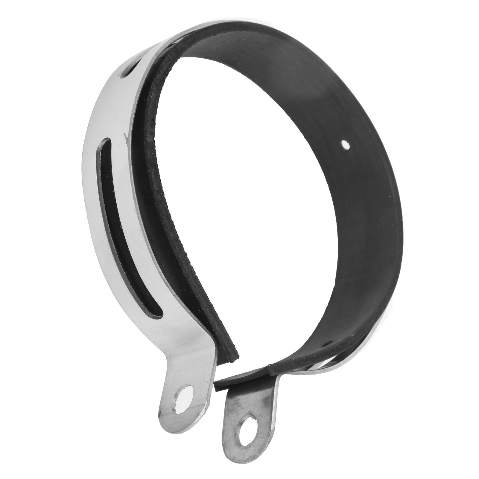 Motorcycle Exhaust Muffler Holder Fixed With Rubber Strip Universal Parts