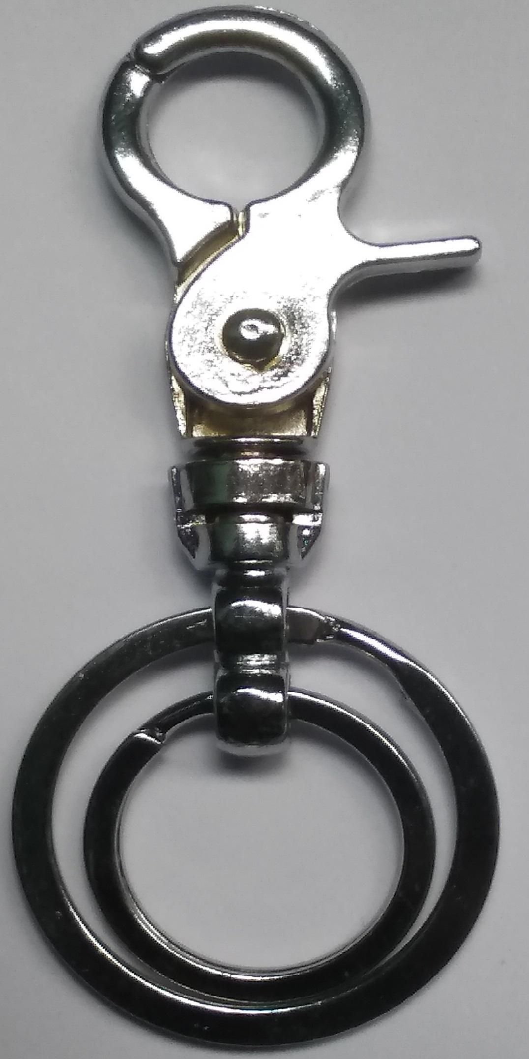 Silver Metal Key Ring