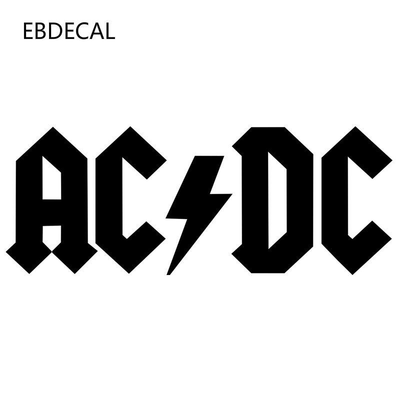 AC/DC Vinyl Reflective Laser Luminous Motorcycle Car Sticker Decal Windows Wall Suitcase EBdecal CT12008