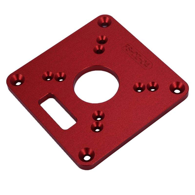 Universal RT0700C Aluminum Router Table Insert Plate Trimming Machine Flip Board for Woodworking Benches Router Table Plate